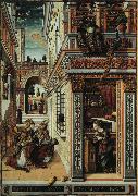 Annunciation with Saint Emidius Carlo Crivelli